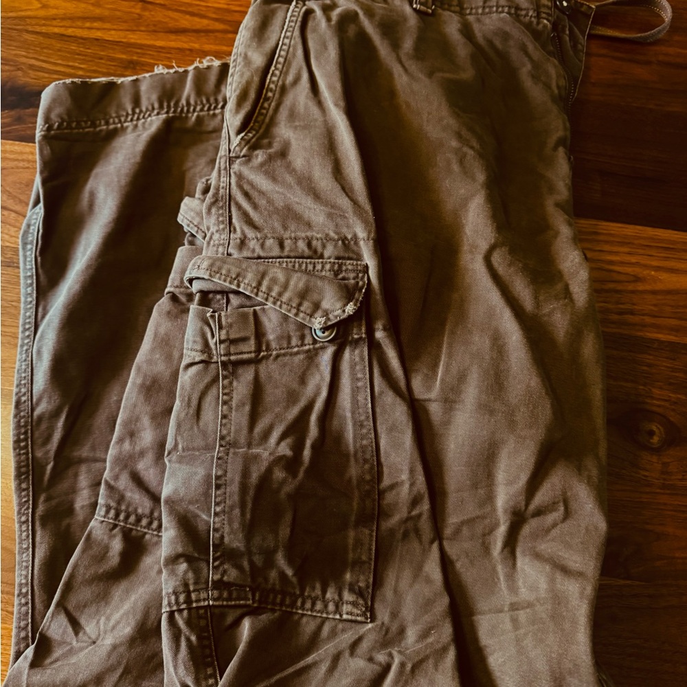 Abercrombie & Fitch Men's Brown AF 92 Vintage Fatigues